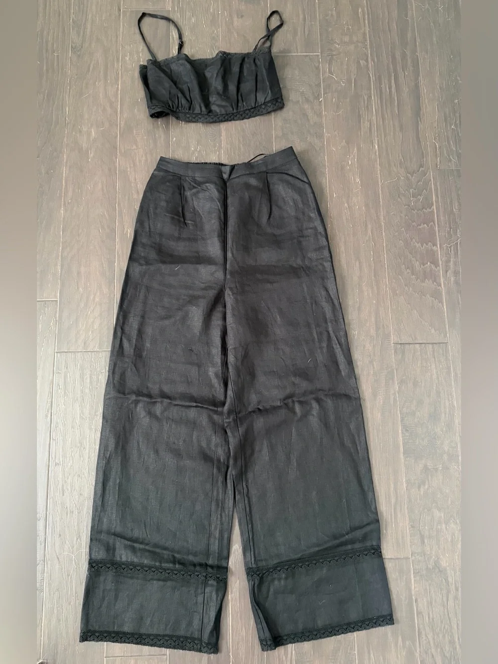 Reformation violet linen